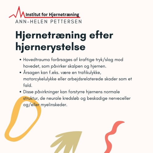 Behandling af hjernerystelse og hovedtraume